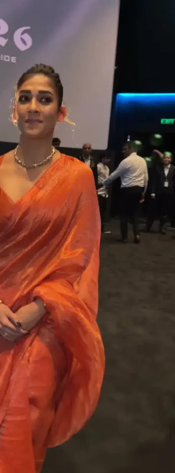 Nayanthara — Turned slightly away, backstage