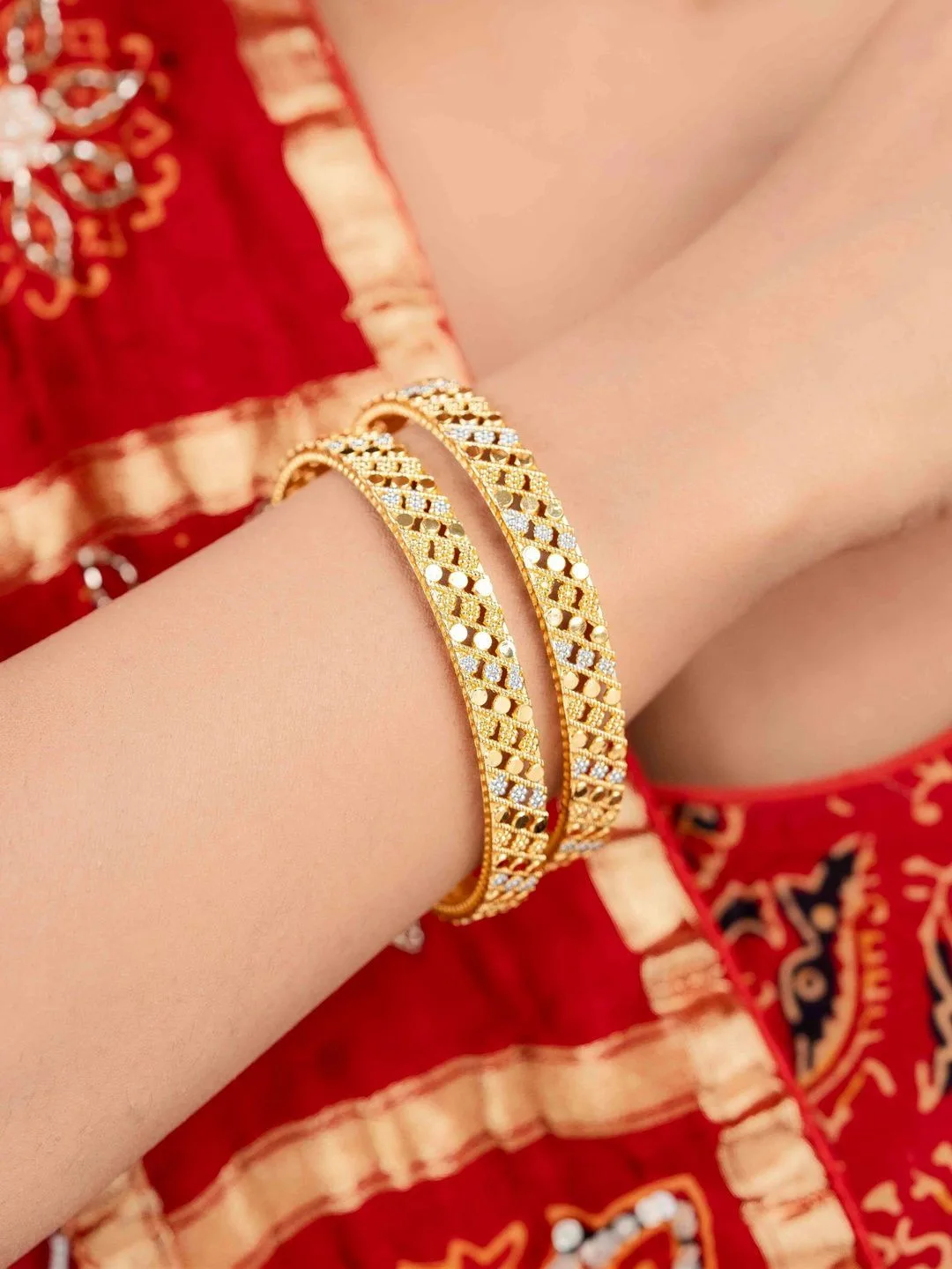 Zeraki Jewels Our pick for the stack — eight thin gold-plated bangles