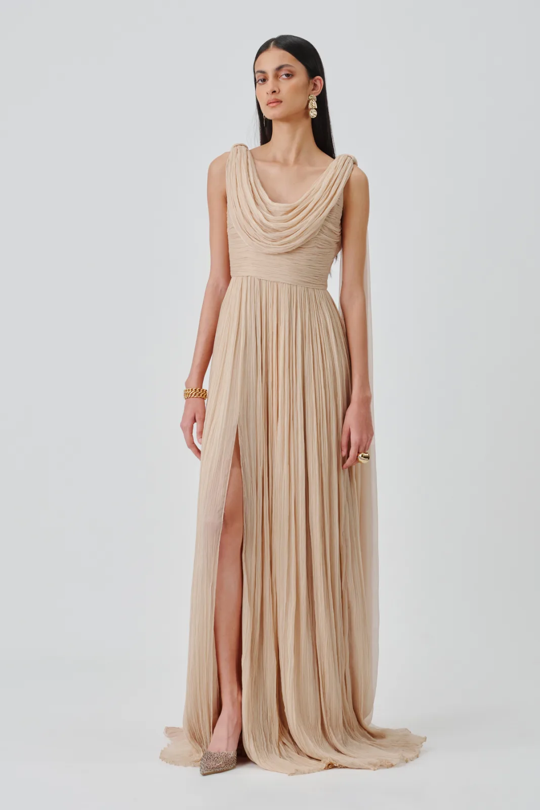 Aroka Athena Ruched Gown