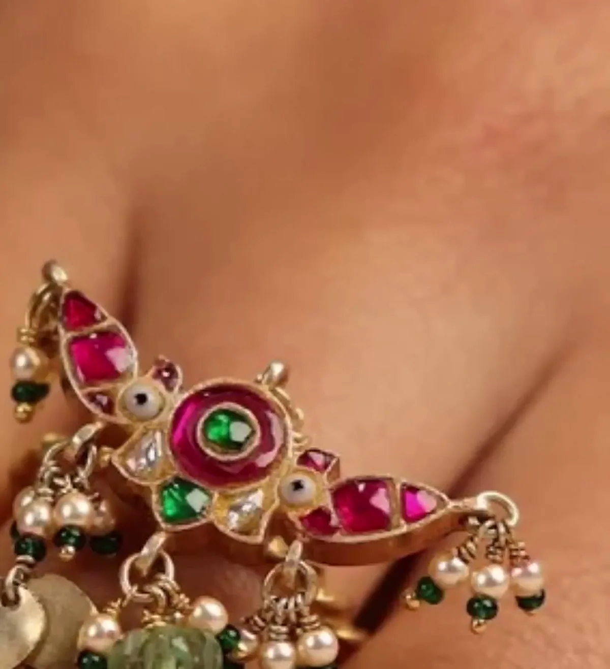 Sheetal Zaveri by Vithaldas Threya earrings